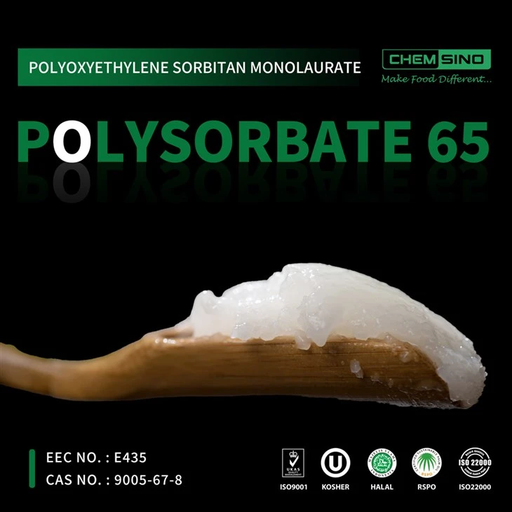 Creating Creamy And Delicious Emulsions With Polysorbates And Beyond CAS NO.9005-71-4
