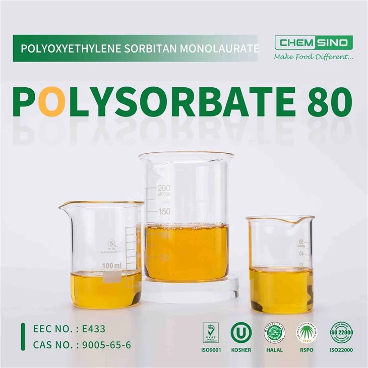 Polysorbate Tween80: A Food Additive For Improved Flavor, Texture, And Appearance