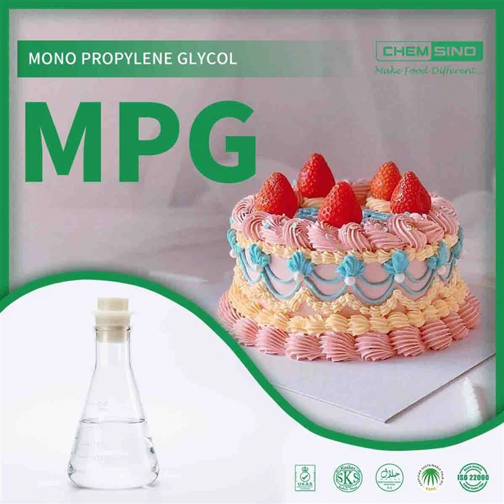 Propilen glikol E1520 USP/ Food Grade 99.5% Pure Halal