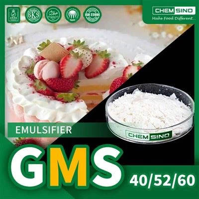 Svestrani aditiv za hranu GMS 40 u prahu glicerol monostearat CAS br.{1}}