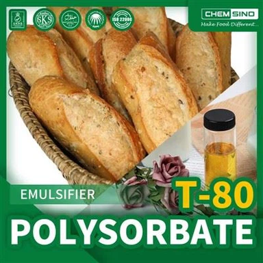 Emulgator polisorbat 80 koji se koristi za kozmetiku koja se koristi za farmaciju CAS br. 9005-65-6