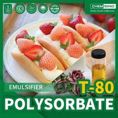 POLIOKSIETILEN SORBITAN MONOOLEAT T-80 TWEEN 80 Liquid Cas 9005-65-6