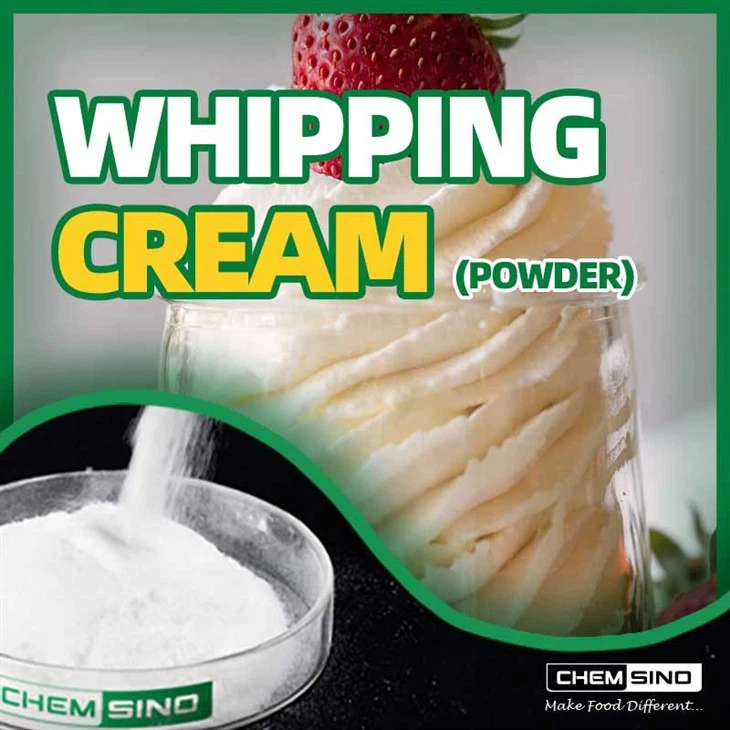 Whipping cream powder for cream